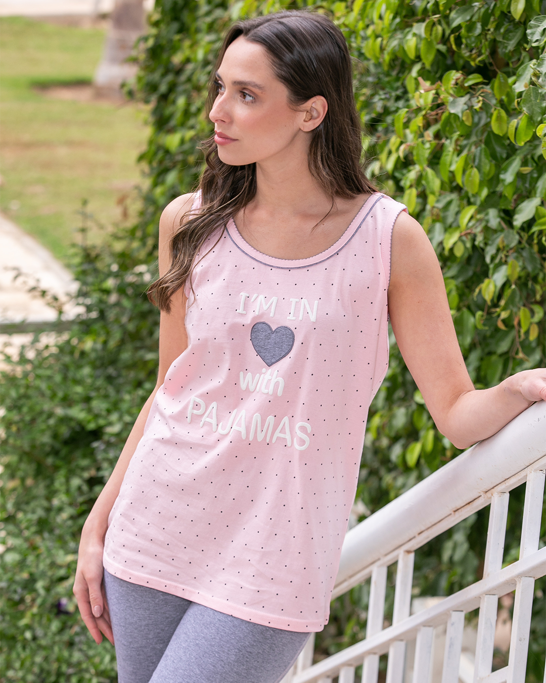 im in with pajamas بيجامه حريمي برمودا منقط