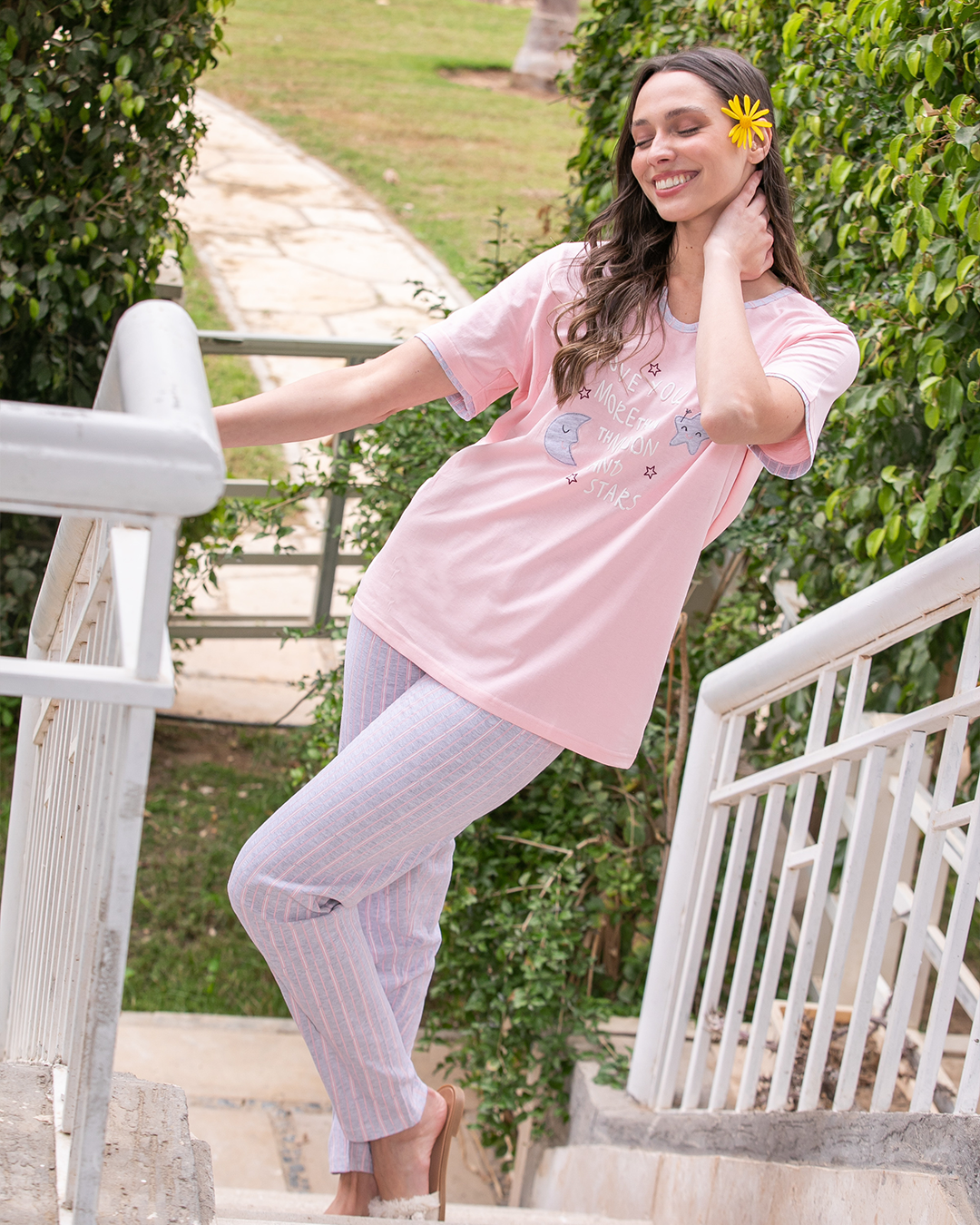 The moon and stars Women's pajama pants