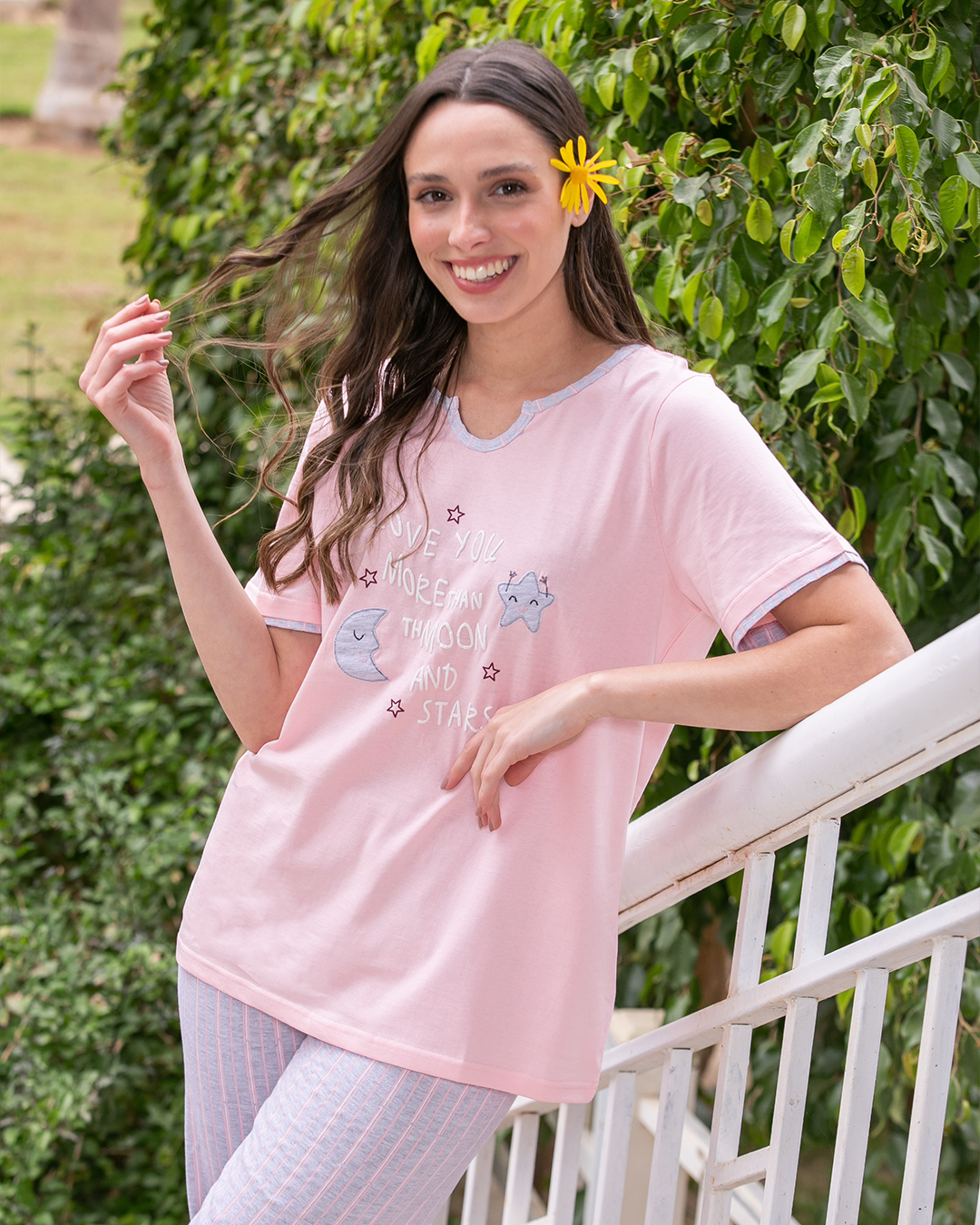 The moon and stars Women's pajama pants