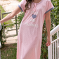 im in with pajamas women's polka dot nightgown