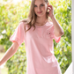 Game love women's button-down nightgown