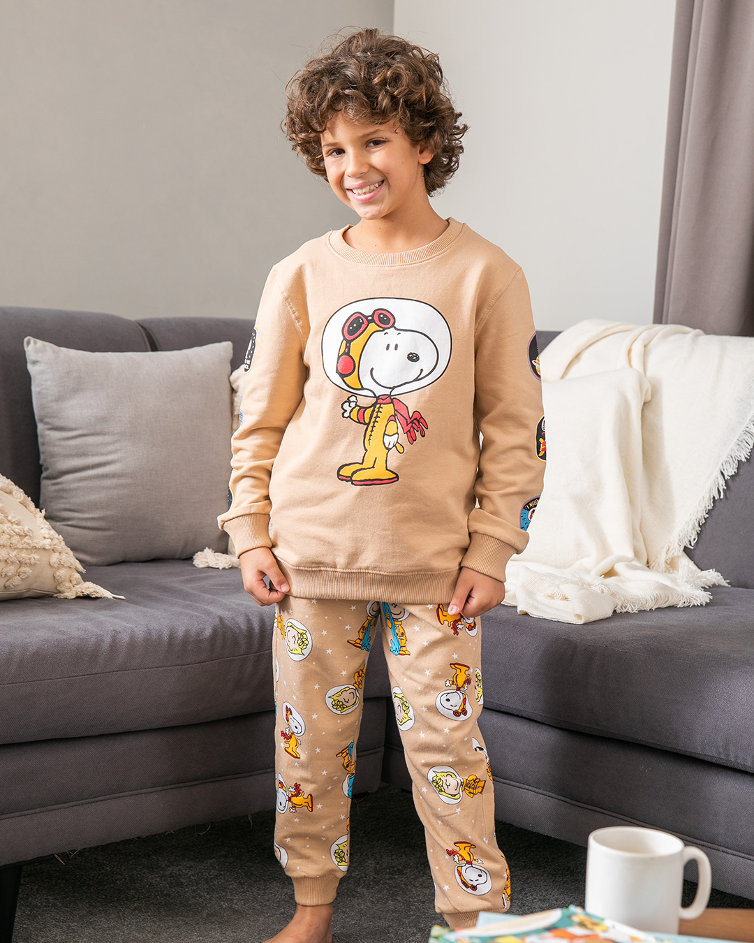  boys snoopy pajamas