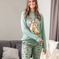 Women's pajamas, squirrels basic