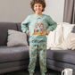  children's pajamas, jersey, squirrels