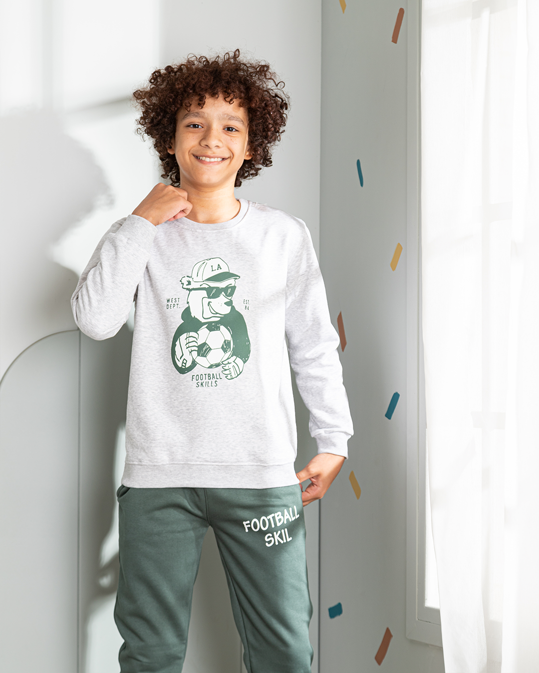 FOOTBALL SKILLS بيجامه اولادي