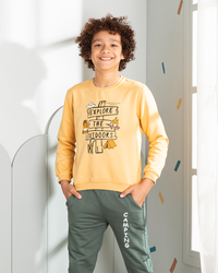 EXPLORE THE OUTDOORS بيجامه اولادي