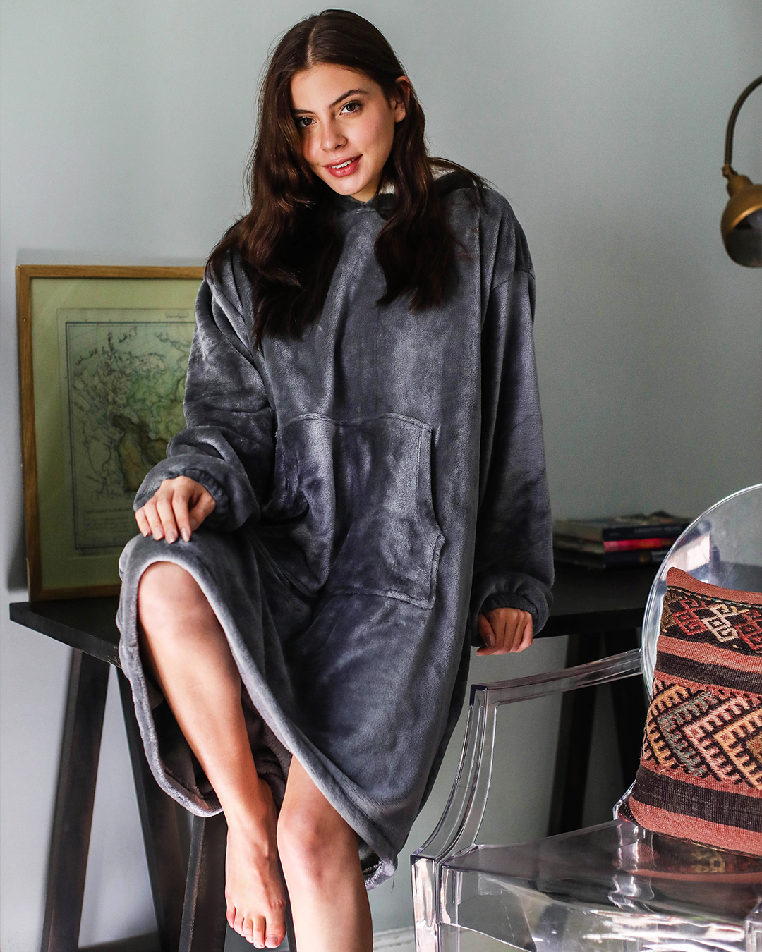 بطانية بكابيشون اوفرسايز