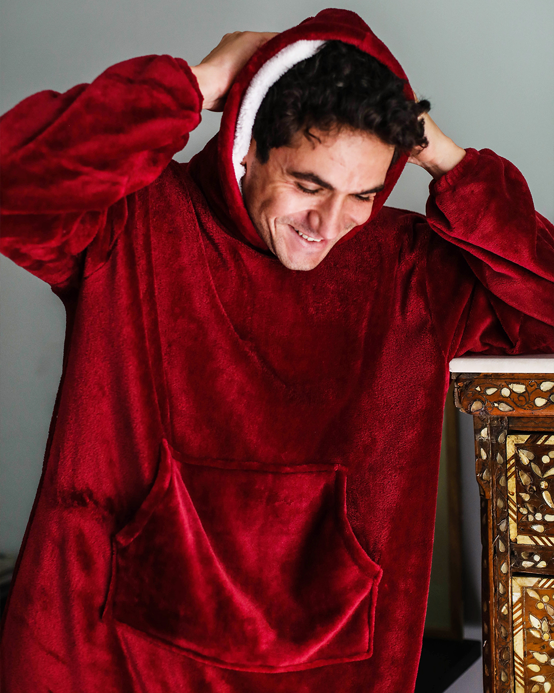 بطانية بكابيشون اوفرسايز