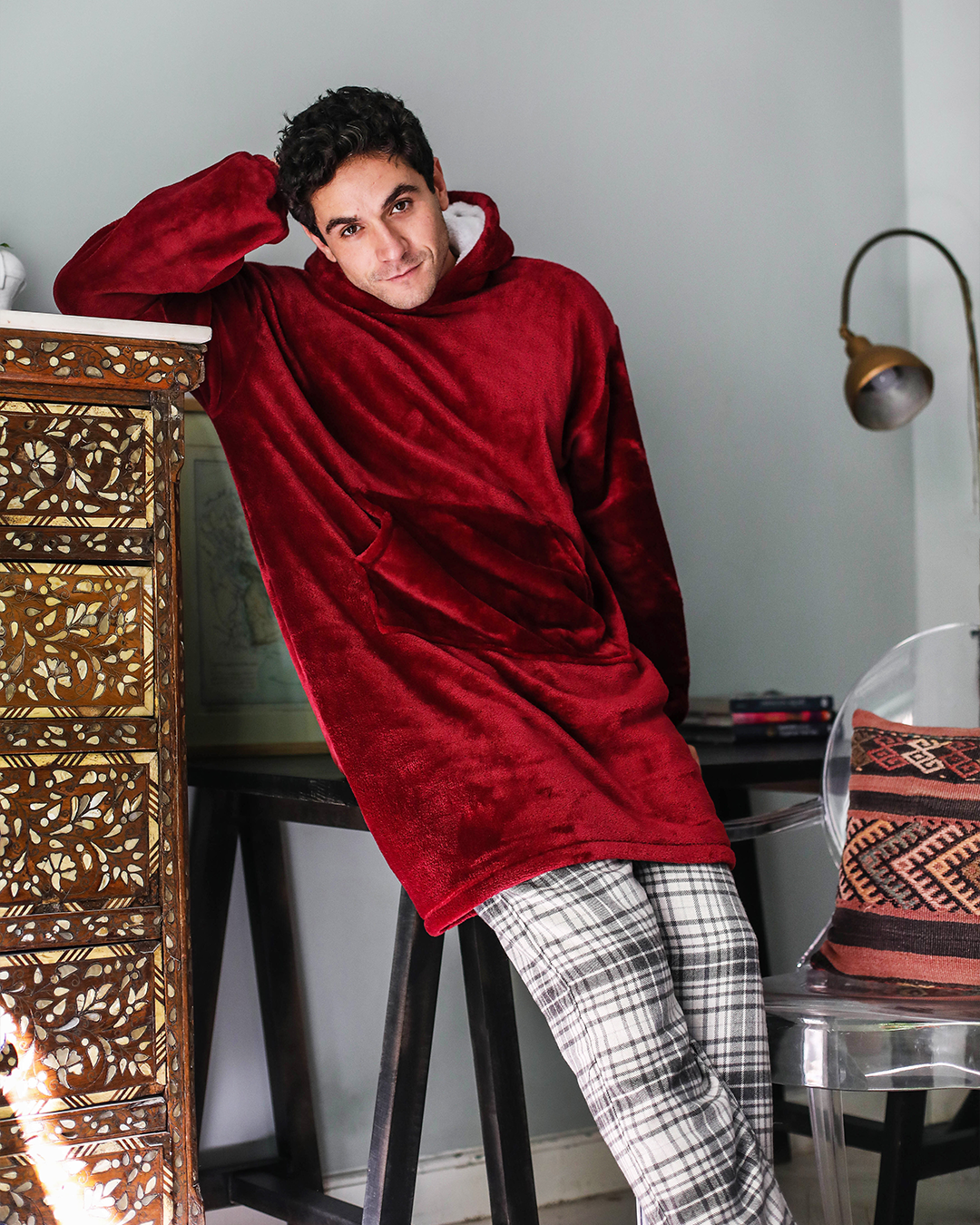 بطانية بكابيشون اوفرسايز