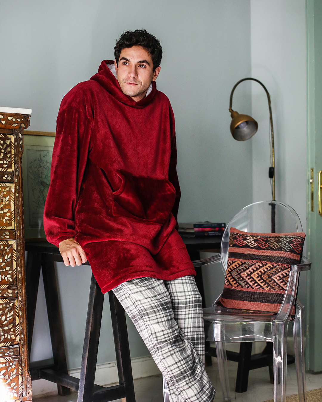 بطانية بكابيشون اوفرسايز