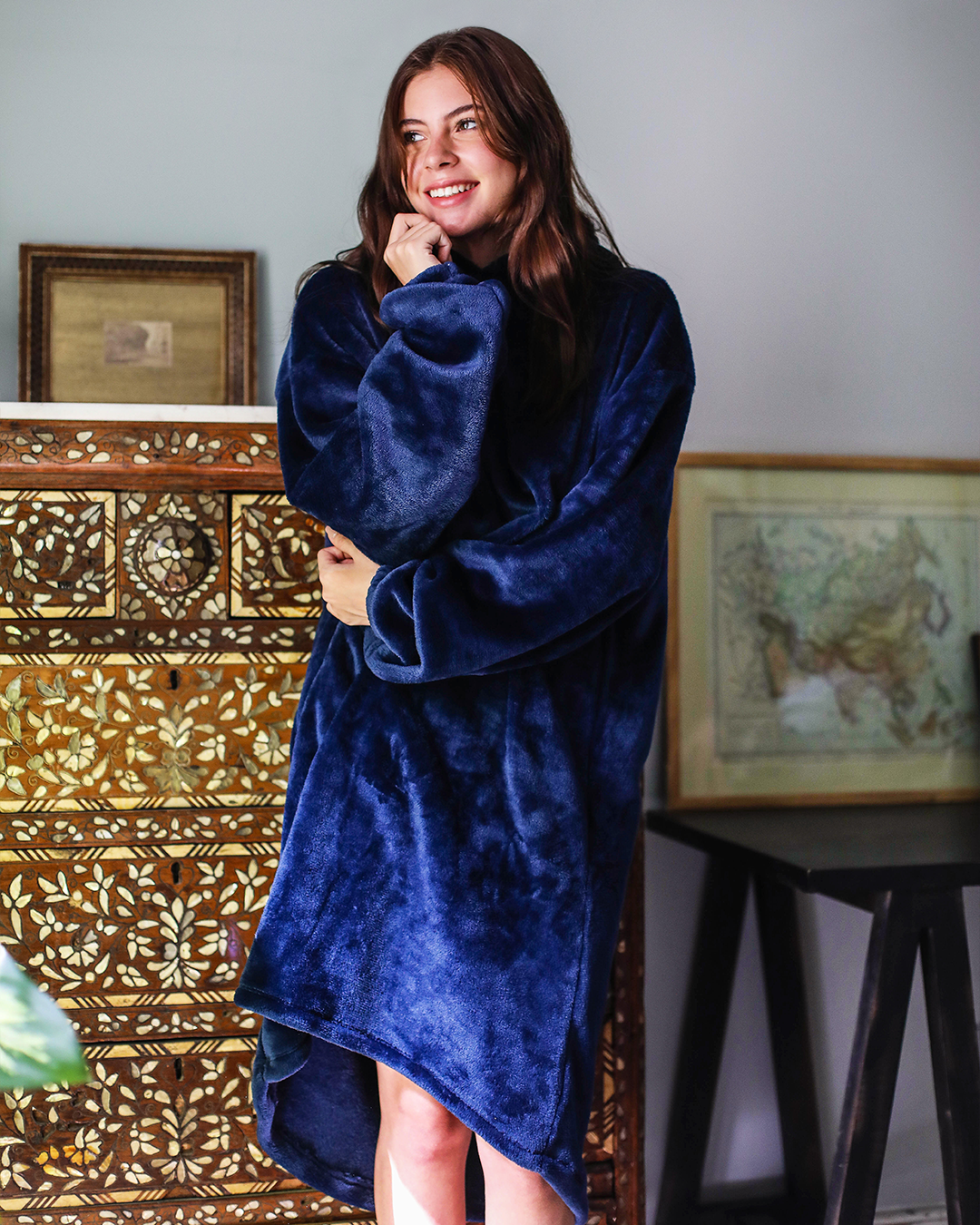 بطانية بكابيشون اوفرسايز