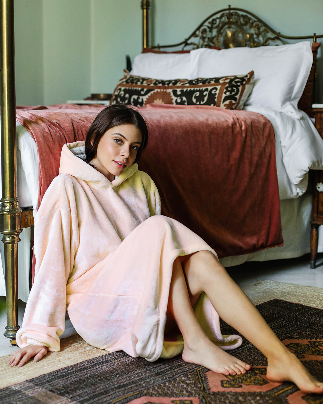 بطانية بكابيشون اوفرسايز