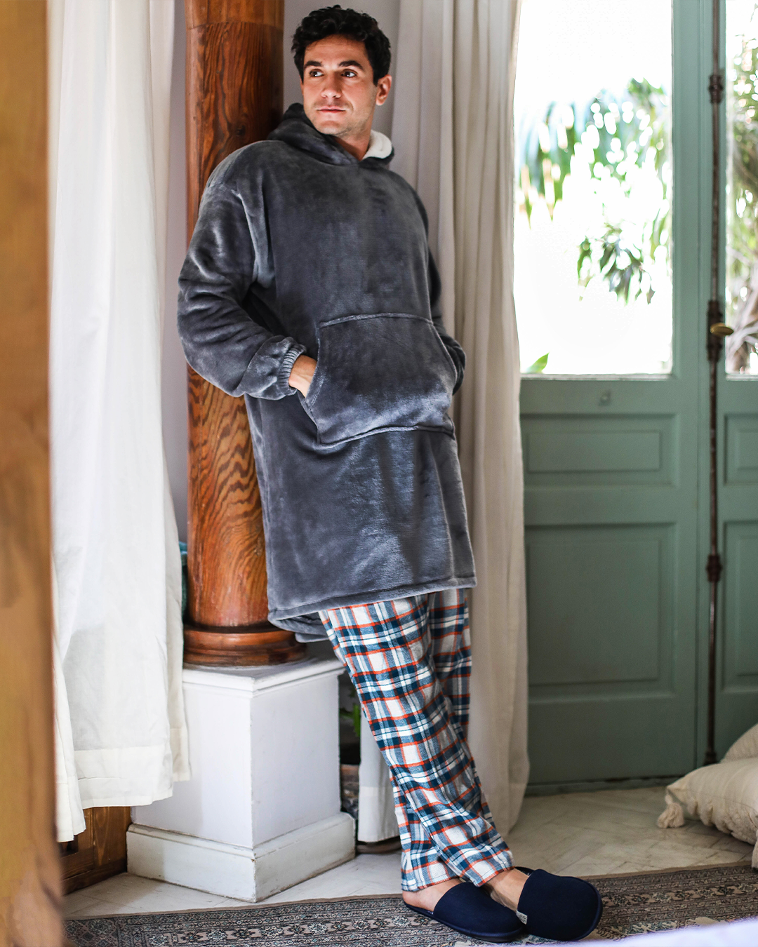 بطانية بكابيشون اوفرسايز