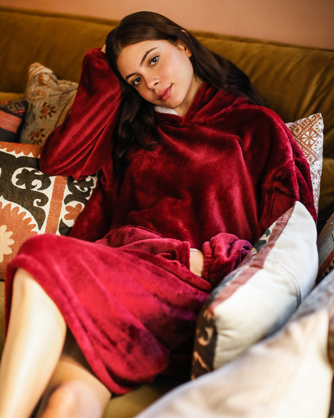 بطانية بكابيشون اوفرسايز