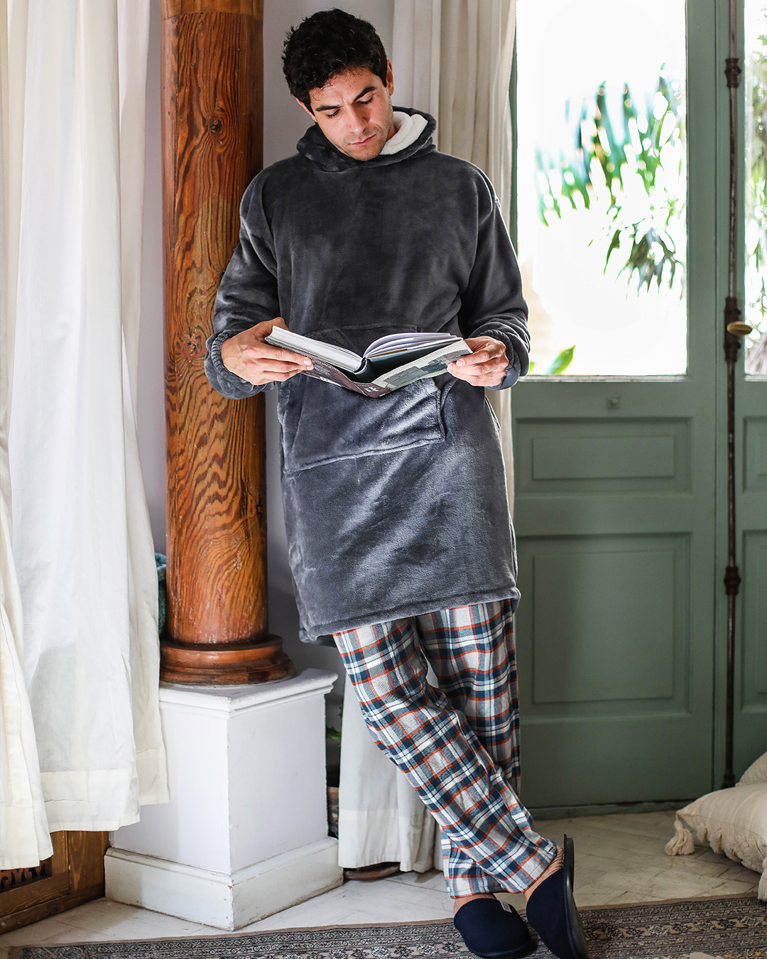 بطانية بكابيشون اوفرسايز