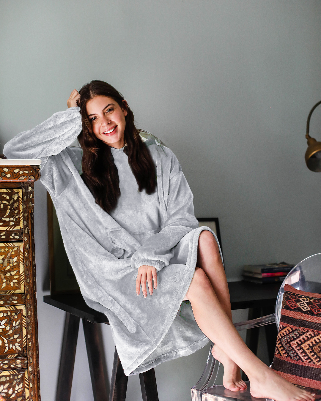 بطانية بكابيشون اوفرسايز