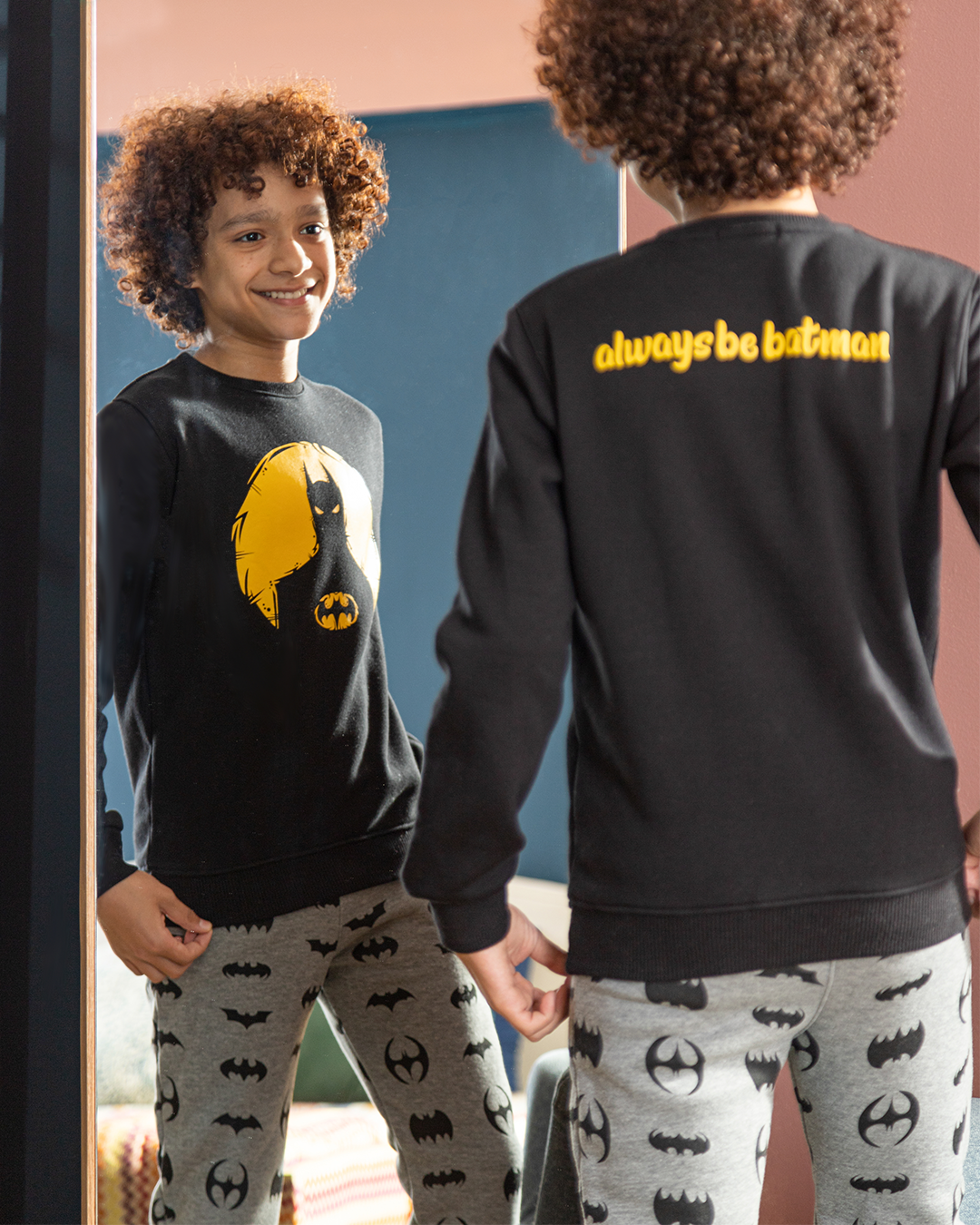 M batman بيجامه اولادي