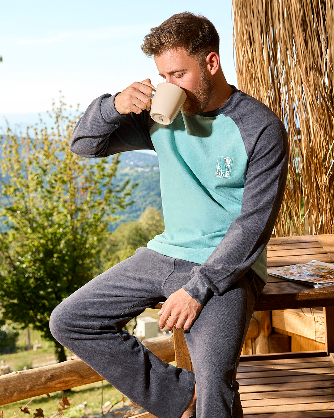 Adventure Men's Pajamas Cashmere * Cashmere