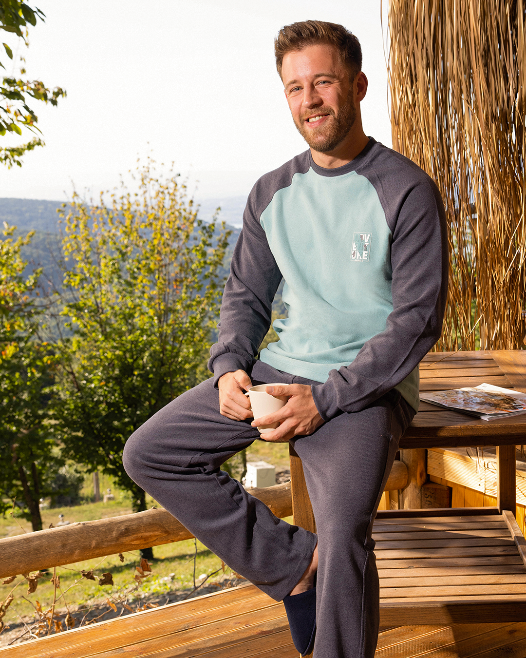 Adventure Men's Pajamas Cashmere * Cashmere