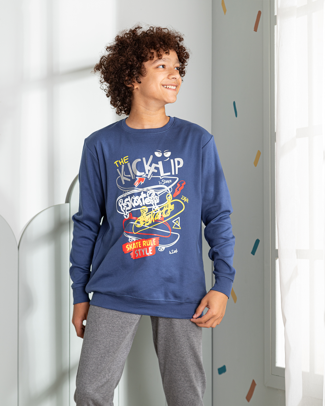 Kick Flip بيجامه اولادي