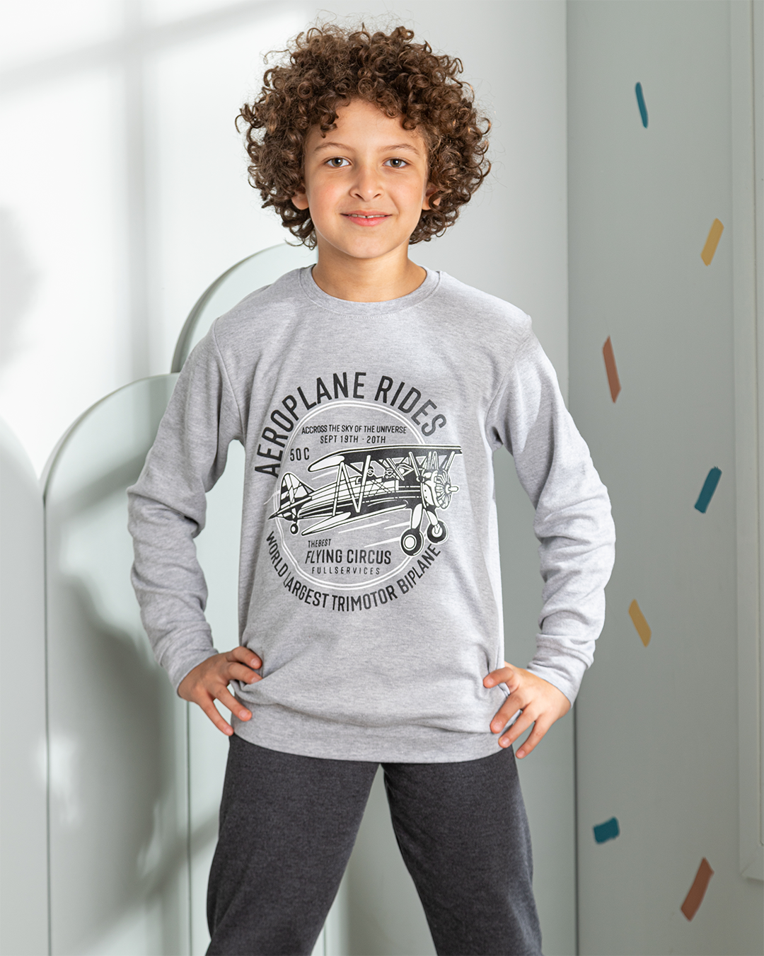 Aeroplane بيجامه اولادي