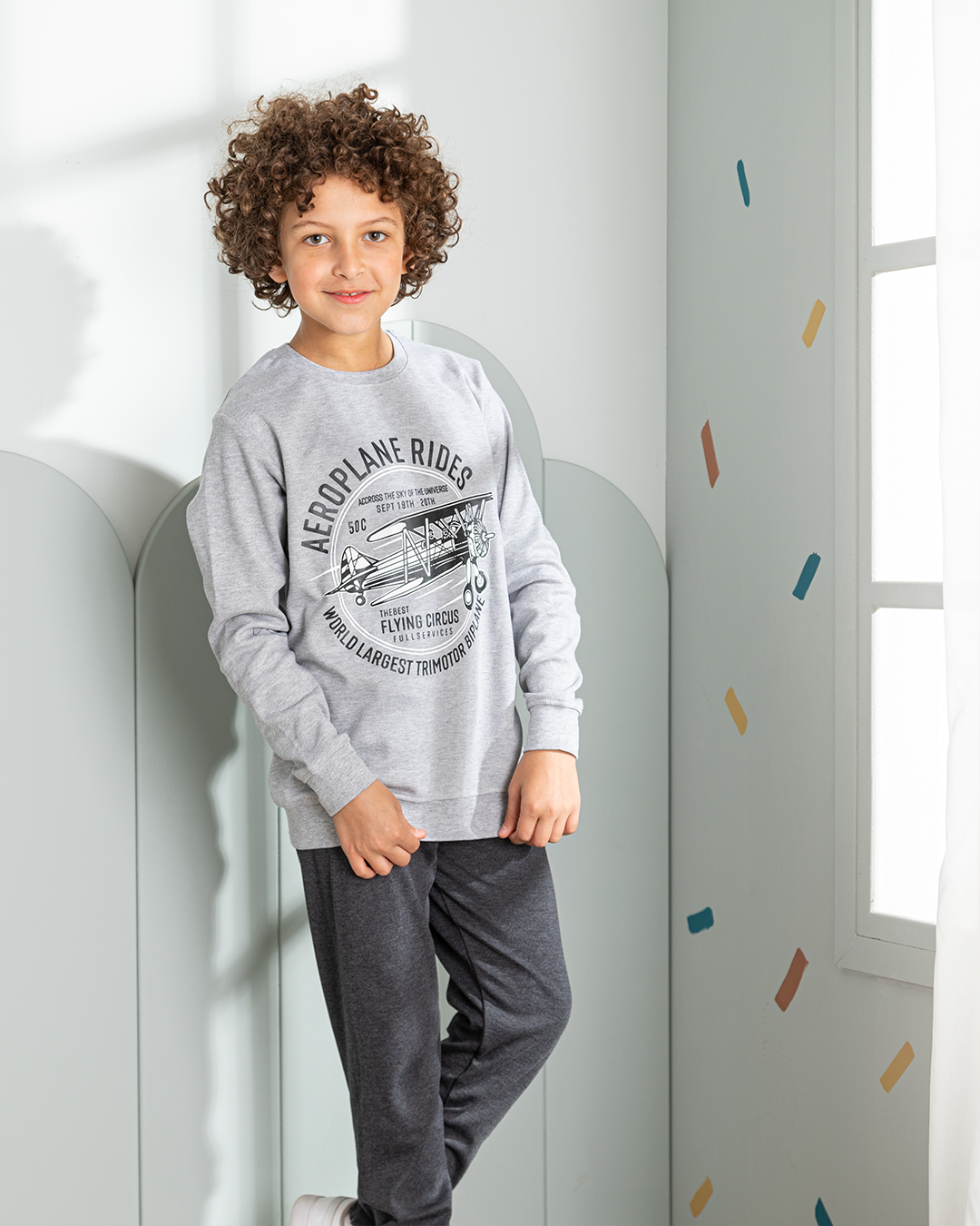 Aeroplane بيجامه اولادي