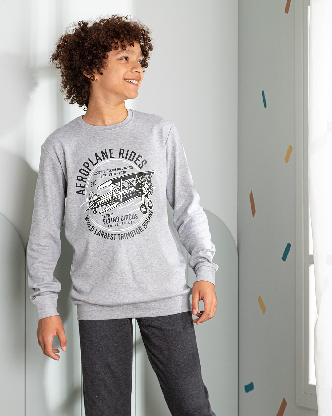 Aeroplane بيجامه اولادي