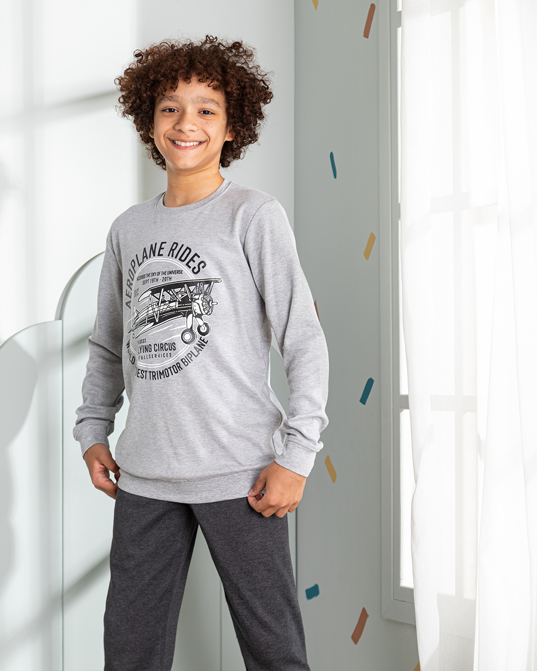 Aeroplane بيجامه اولادي