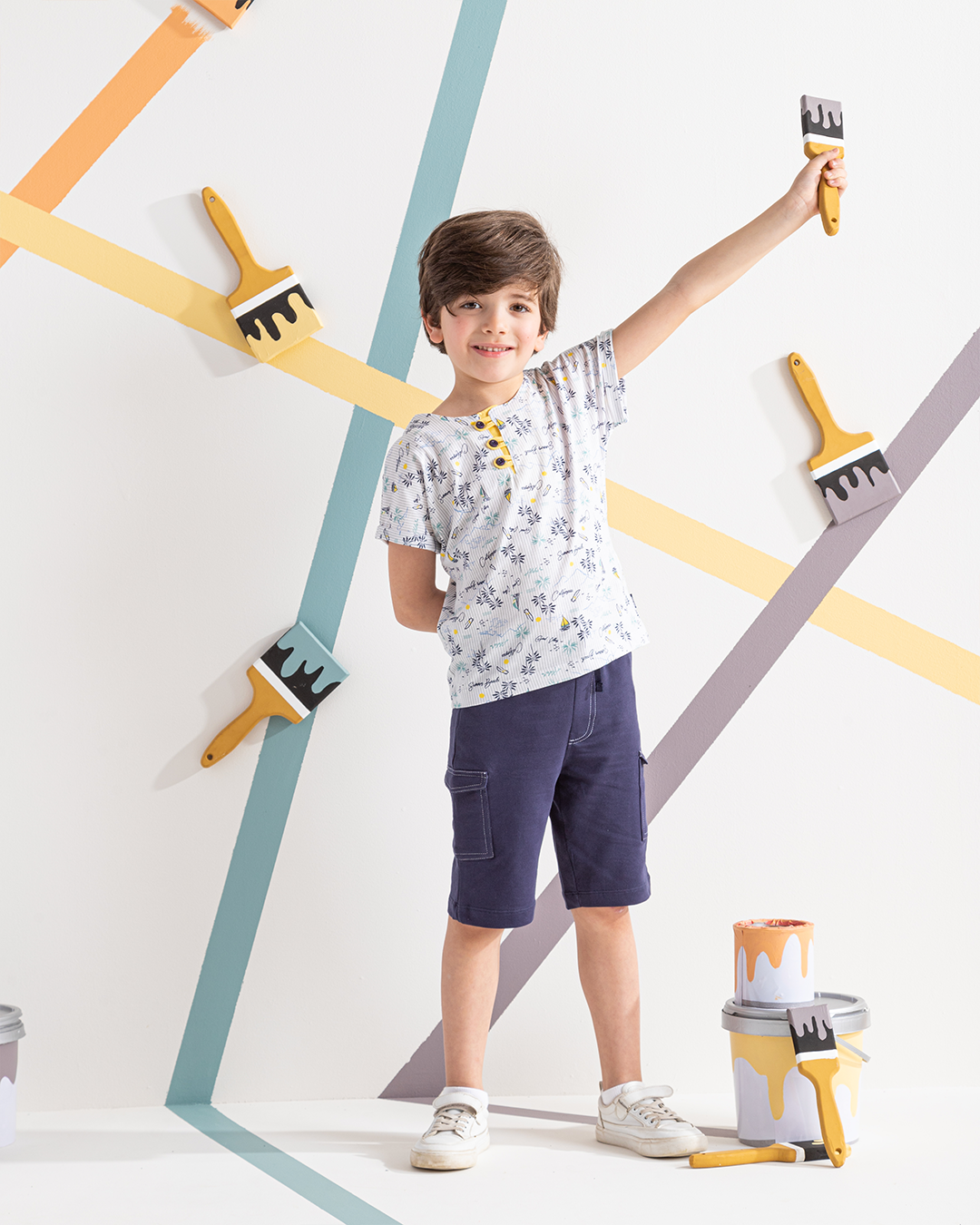 California بيجامه اولادي نص كم