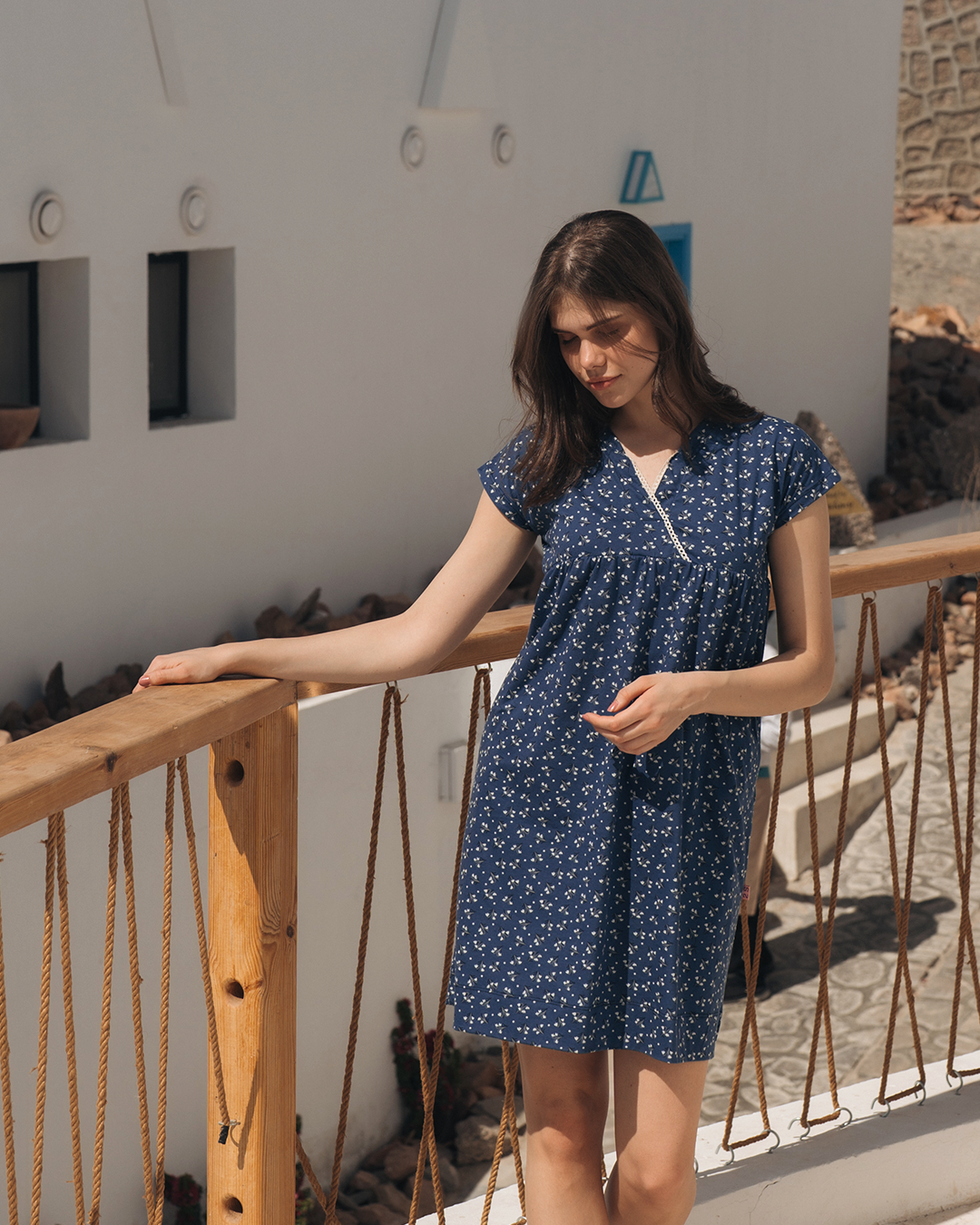 Printed women's nightshirt
