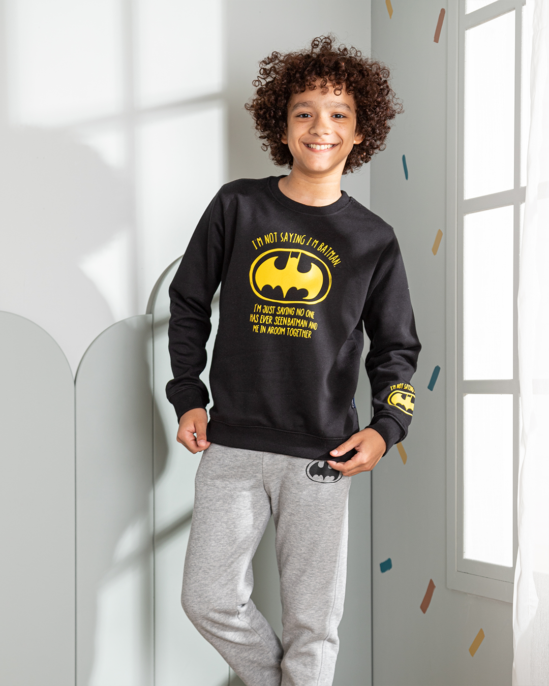 Batman بيجامه اولادي راوند