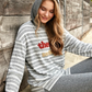 the new society Women's pajamas, striped Capisho