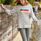 the new society Women's pajamas, striped Capisho
