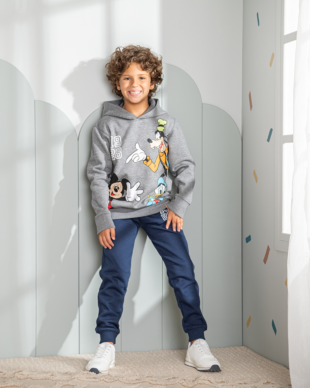 19  boys Capisho Goofy and Mickey pajamas