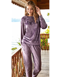 MUSE Women's Pajama Lace Back