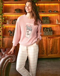 pop corn women's pajamas