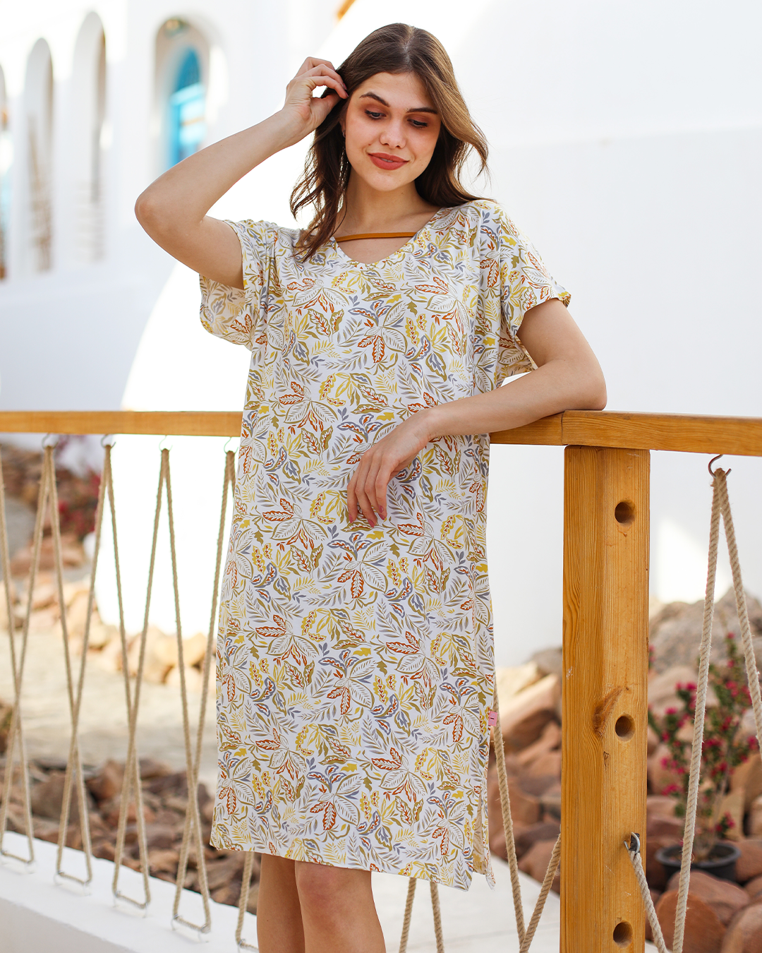 نايت شيرت حريمي فسكوز