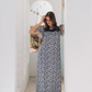Women's viscose printed galabia