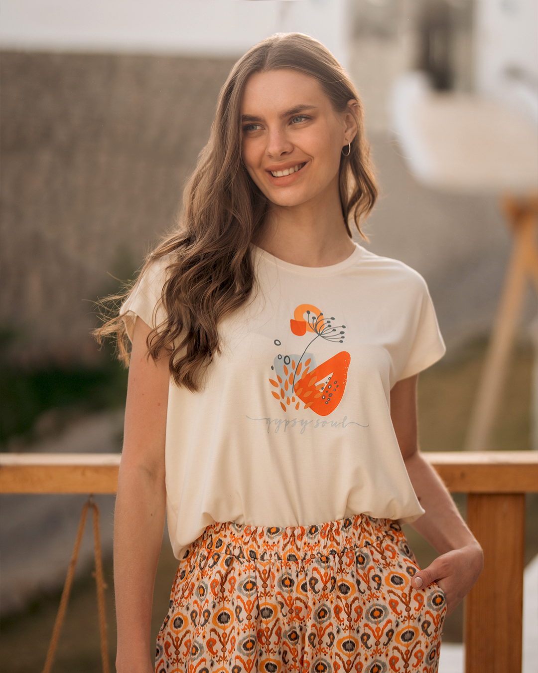 Gypsy Soul Women's Pajama Pants Printed Viscose