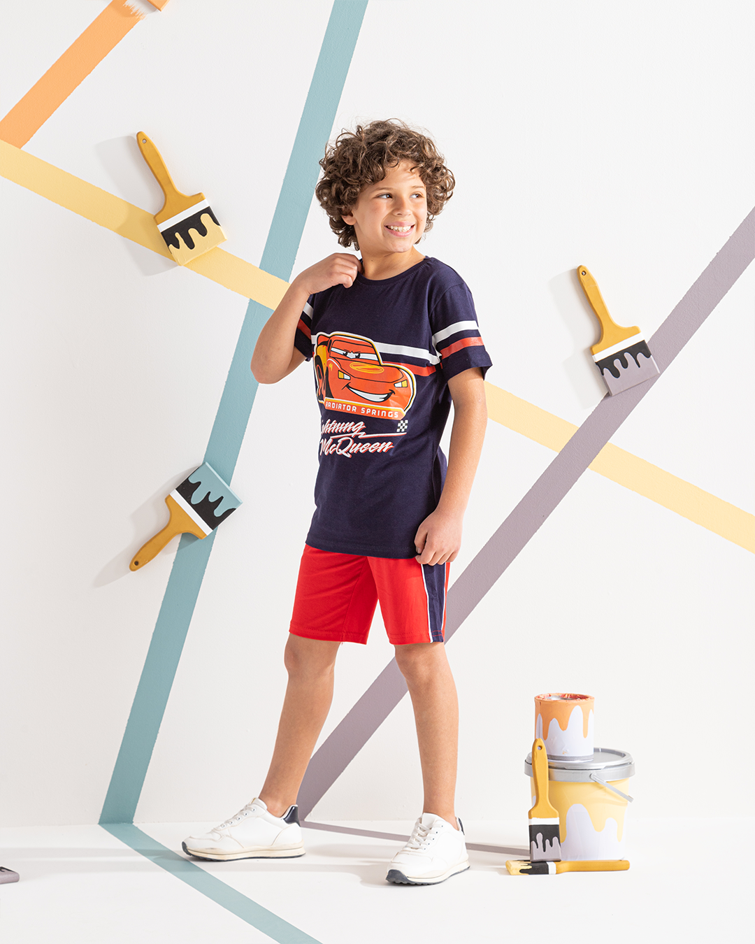 Lightning Mcqueen بيجاما ديزني اولادي
