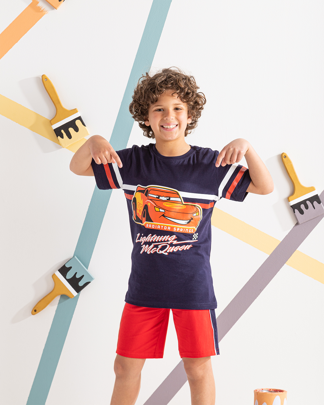 Lightning Mcqueen بيجاما ديزني اولادي