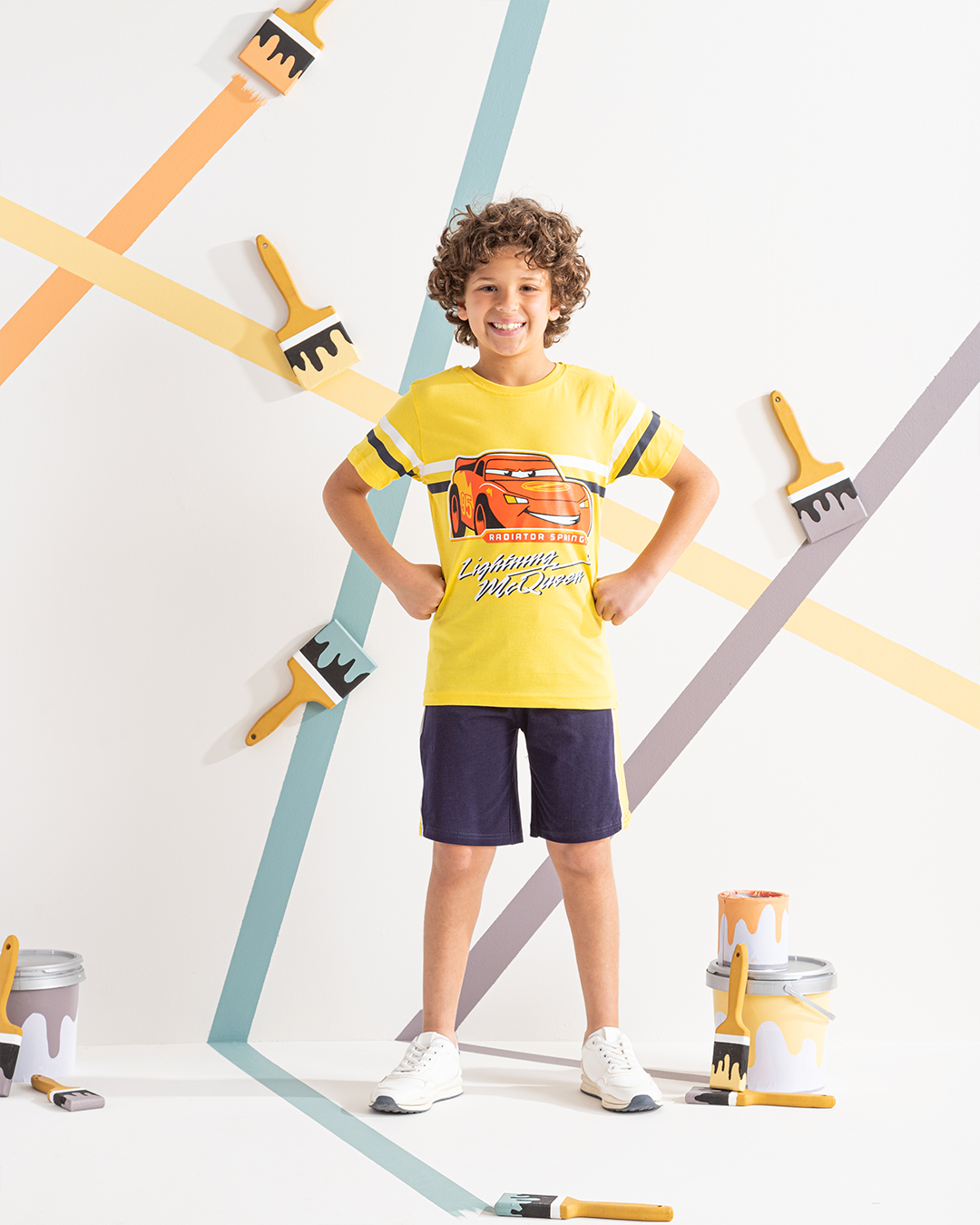 Lightning Mcqueen بيجاما ديزني اولادي