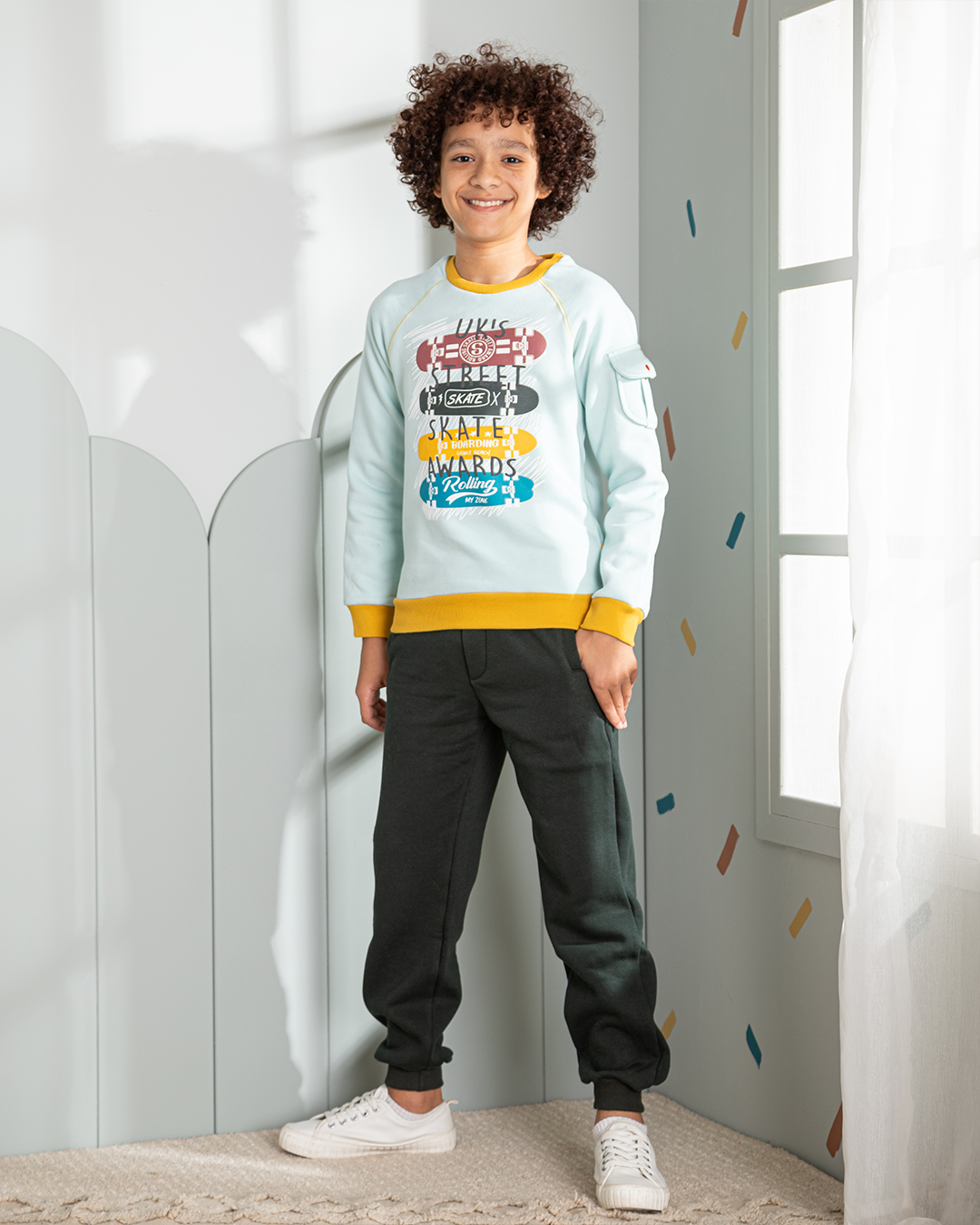 SKATE Milton boys pajamas