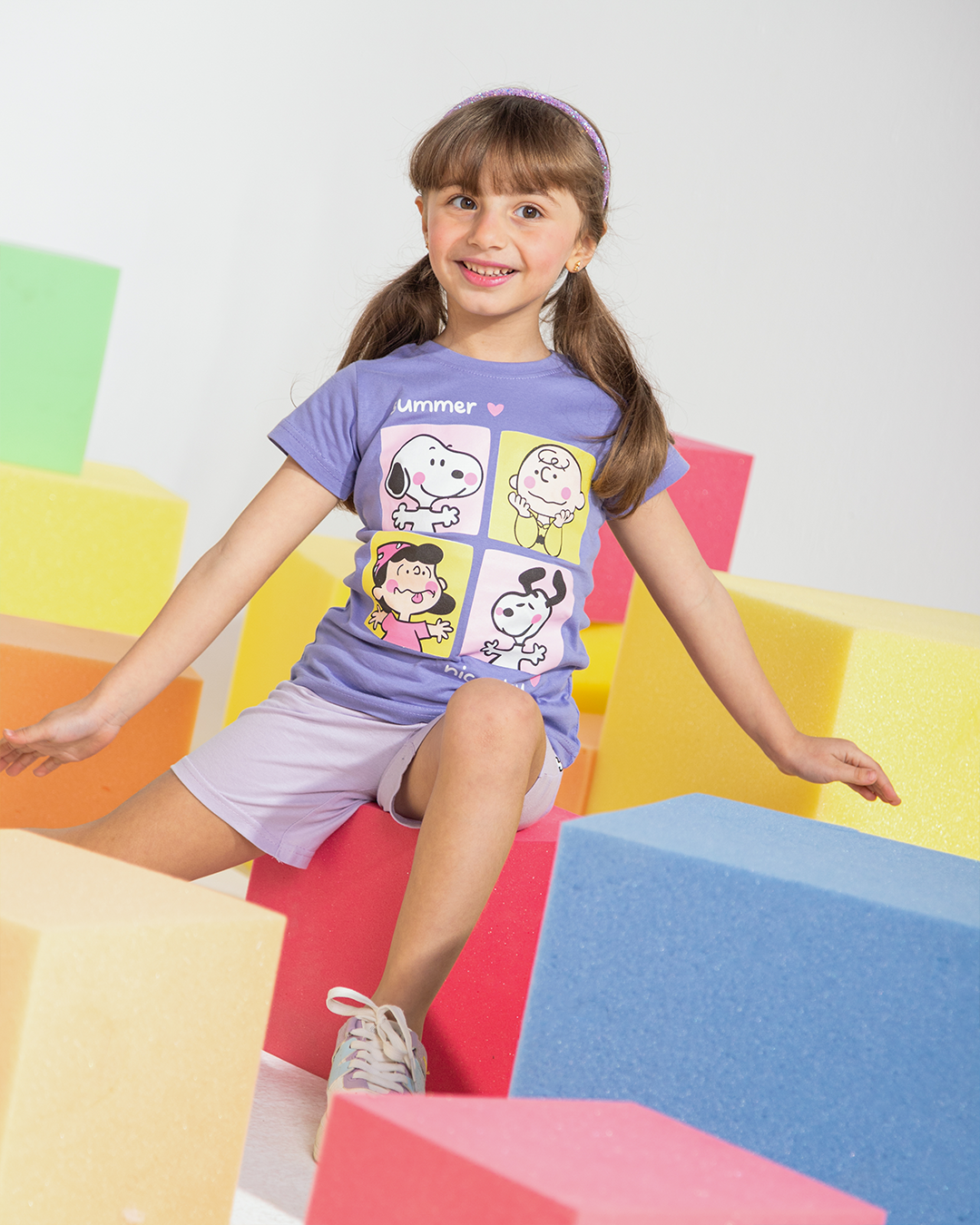 Snoopy and peanuts بيجامة بناتي Disney