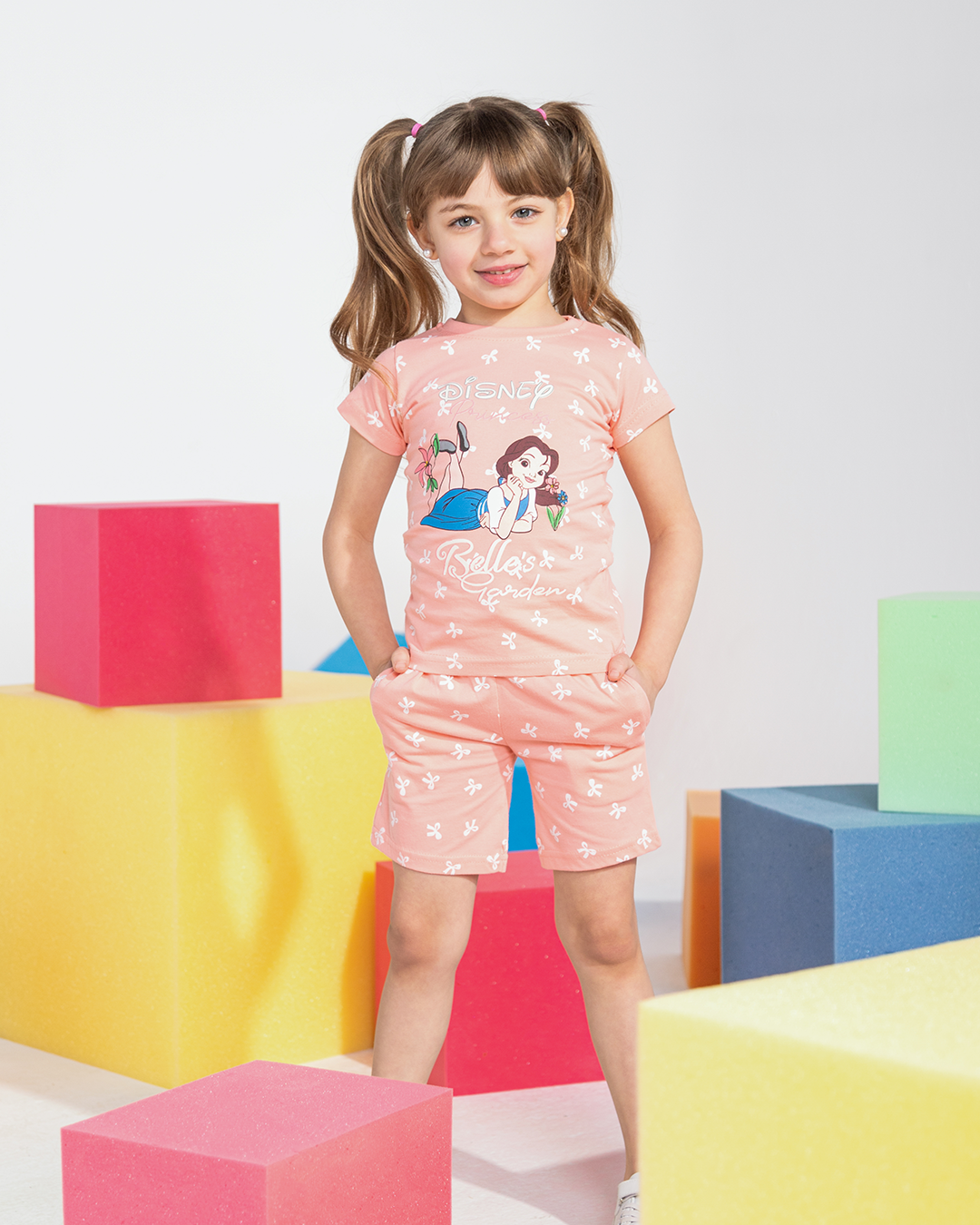 Disney princess belle girls pajamas