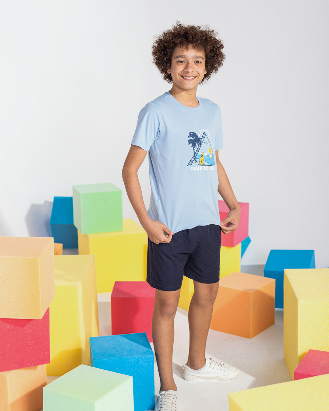 Time to Chill بيجاما أولادي جونيور