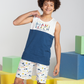 MAIMI BEACH Boys Pajama Set * Summer Melton Printed Shorts