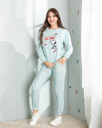 LOVE بيجامه بناتي