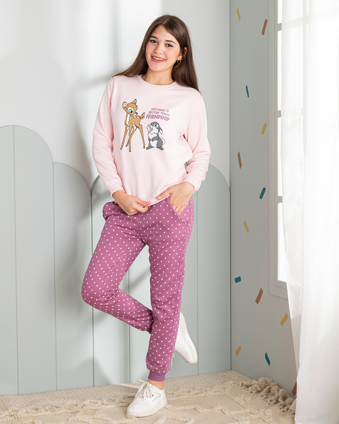 FRIENDSHIP بيجامه بناتي