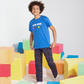 Boys' pajamas with printed brasula